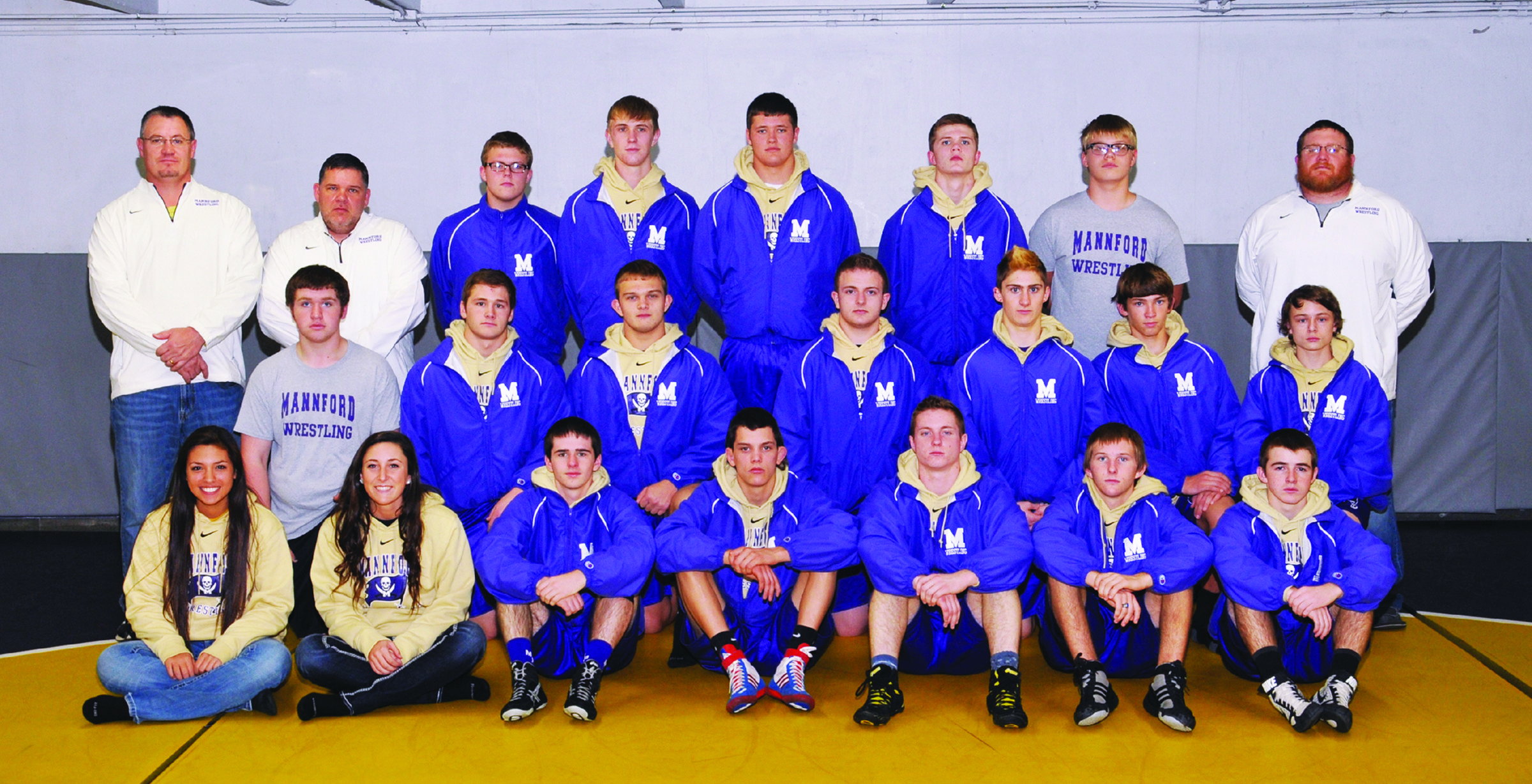 The Mannford Pirate Wrestling team has qualified for dual team state again this season.