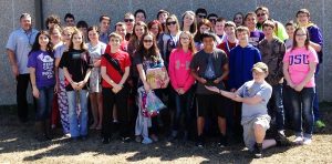 STEM Challenge participants at MMS.
