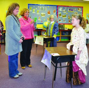 MUE students participate in a Wax Museum.