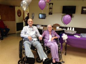 On Friday May 8th, Cimarron Pointe was honored to host a celebration of 67 years of marriage for Tommy and Louiese McDaniels.