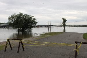 Scenes like this one all around the lake are responsible for lost revenues to the City of Mannford and many area businesses.