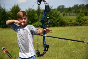 Ty Bushyhead prepares for the 2015 4-H Shooting Sports National Championships