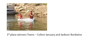 Cardboard Boat Winners