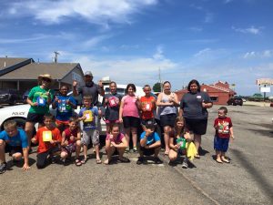 Lakeside Kids for Christ- Mission Monday group, helped wash police cars, fire trucks and ambulances for our hometown heroes!