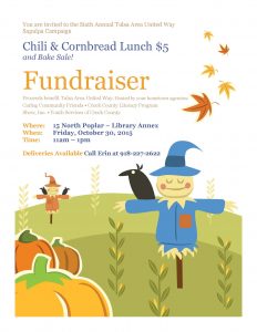 Chili Cornbread Lunch Flyer 2015
