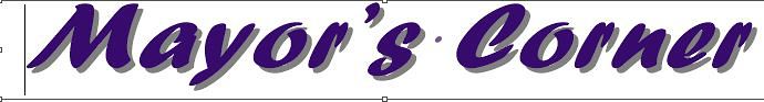 Mayor’s Corner 1-21-16