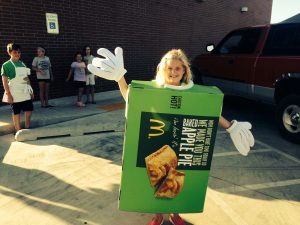 F.un...draiser on McTeacher's Night at the Mannford McDonalds on September 17