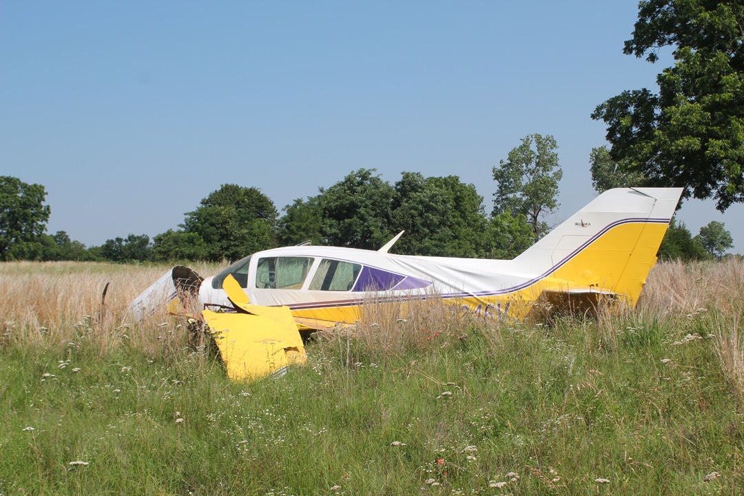 Plane Crashes Near Keystone Lake