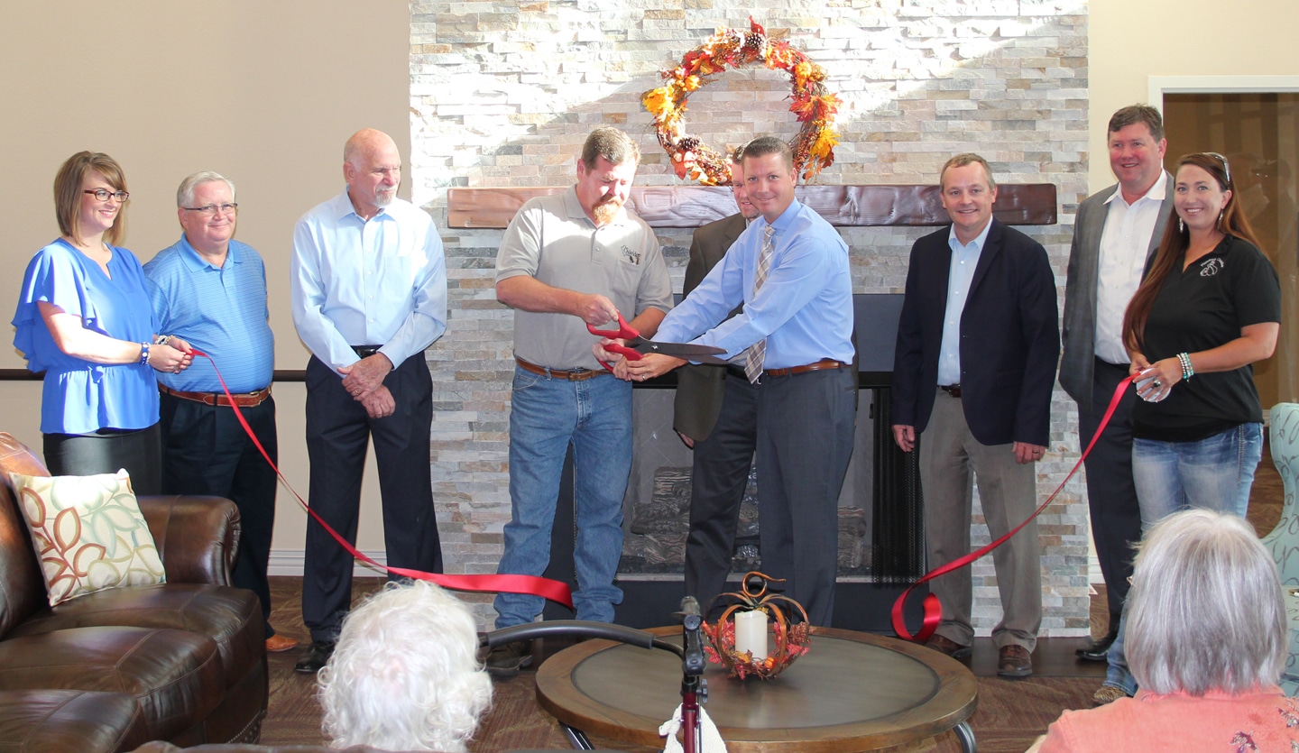 Keystone Village Cuts The Ceremonial Lock