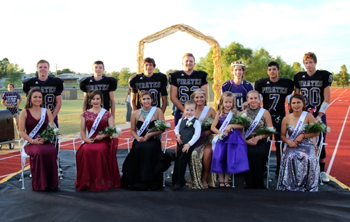 Mannford Football 2016 Homecoming