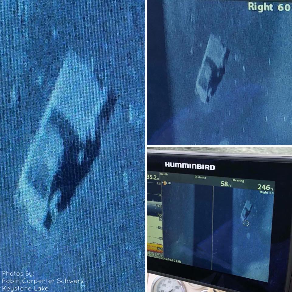 Car Found via Sonar Keystone Lake