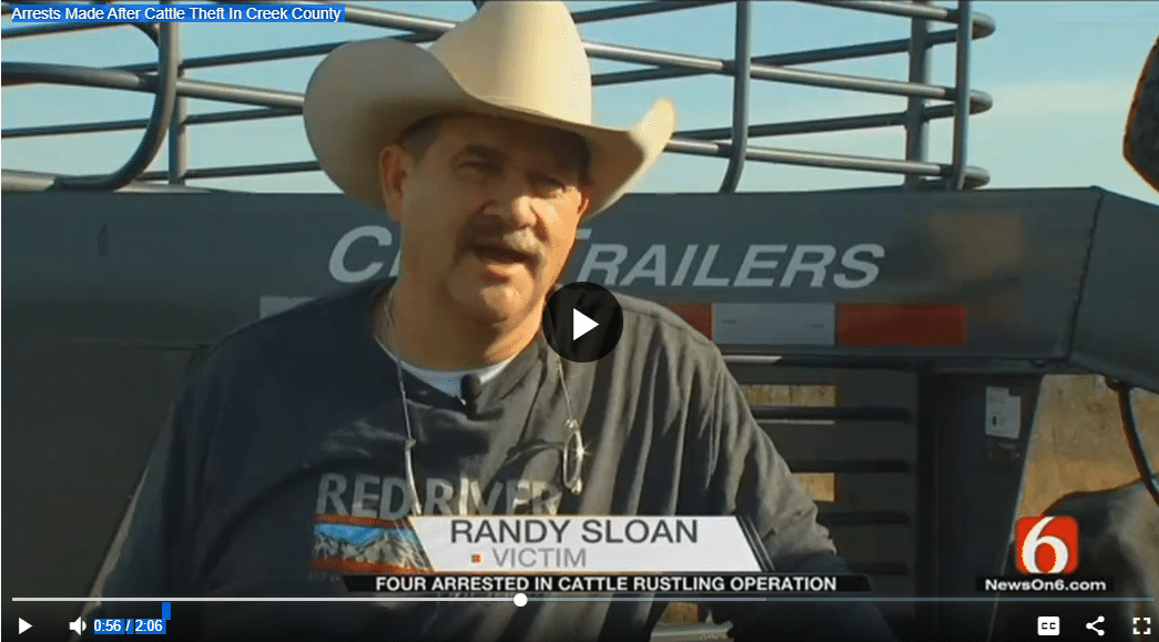 Arrests Made After Cattle Theft In Creek County